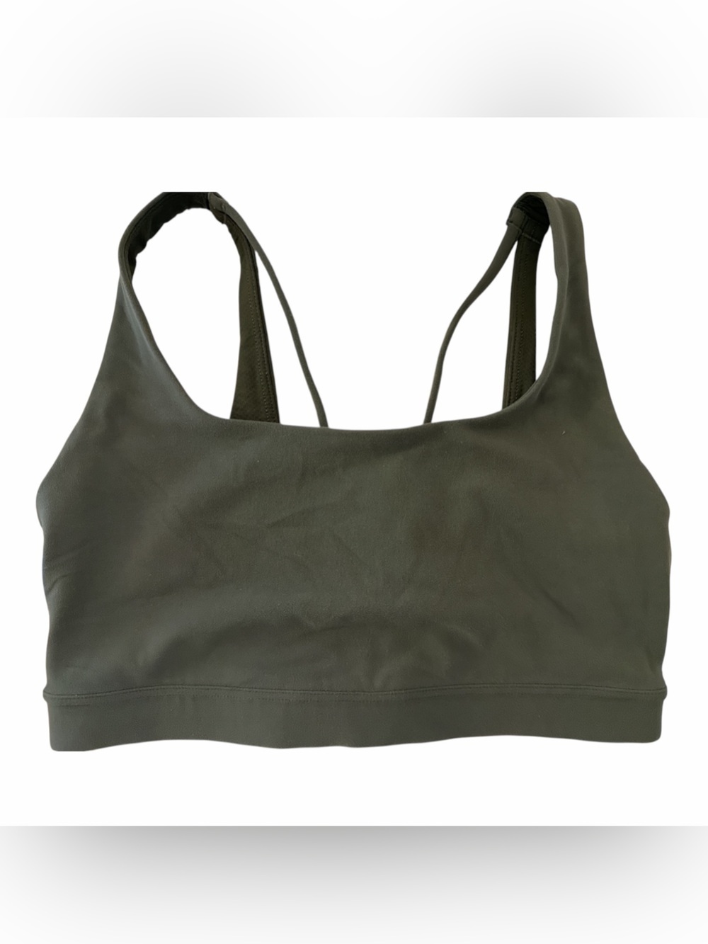 Athleta Olive Green Sports Bralette - Women Intimates & Sleepwear Small